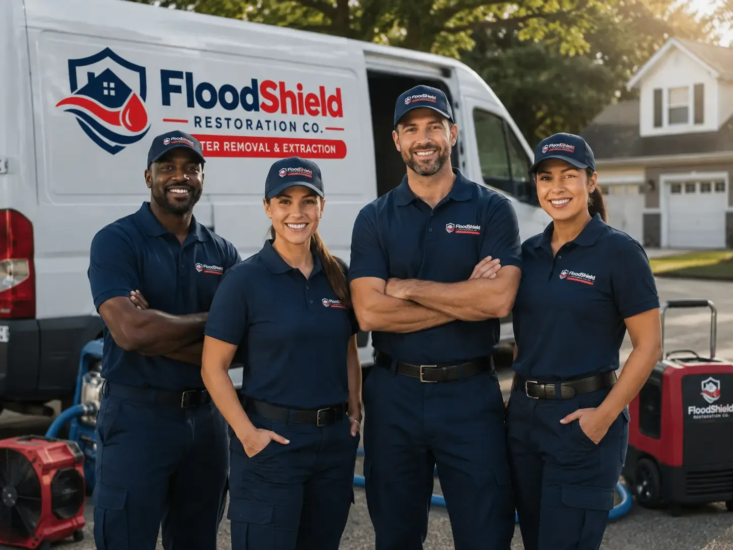 Flood Damage Restoration company in Howe, IN