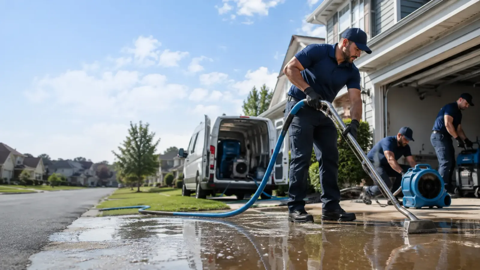 Flood Damage Restoration in Howe, IN